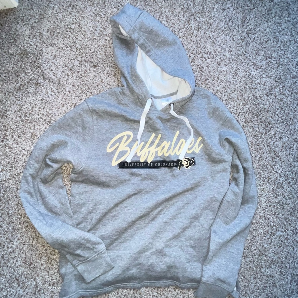 University of Colorado Buffaloes Gray Hoodie